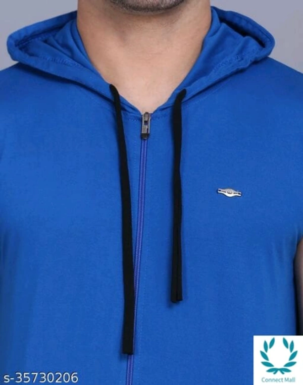 Men's Casual Hooded Tshirt - M
